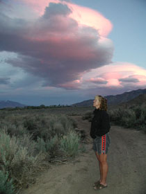 ilovemybackyard Kari in the Owens Valley